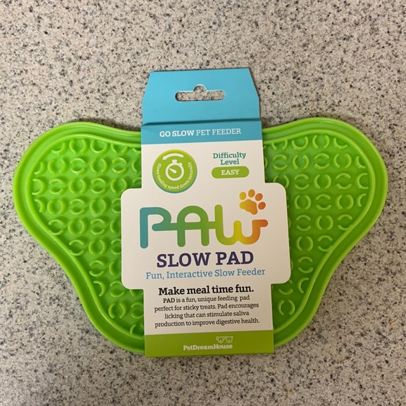 🌸LOW PRICE🌸PetDreamHouse PAW Lick Dog Pad - GREEN NWT - Picture 3 of 9
